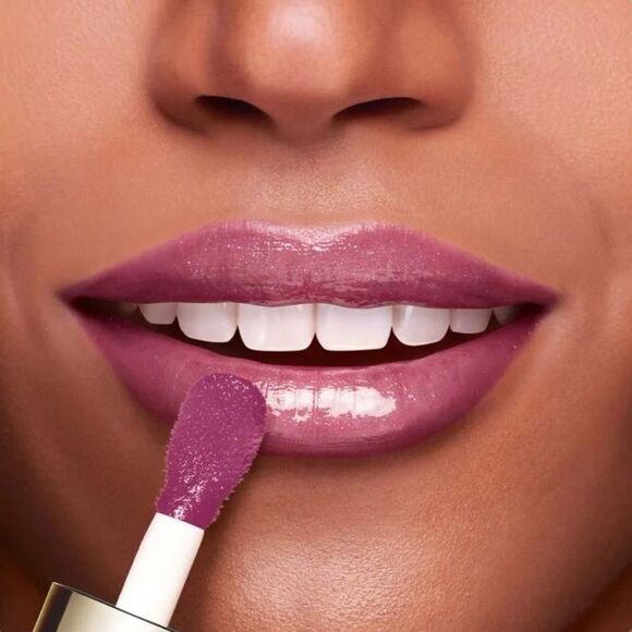 Clarins Lip Comfort Oil In Plum Full Size NIB - Picture 5 of 7